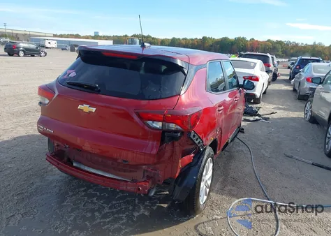 2024 Chevrolet Trailblazer Awd Ls z USA, uszkodzony, nr VIN KL79MNSLXRB076033